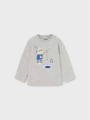 Mayoral Bluzka 2013 Szary Regular Fit