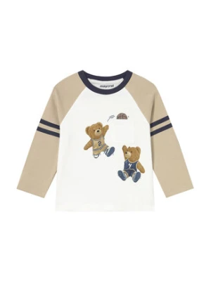 Mayoral Bluzka 2059 Beżowy Regular Fit