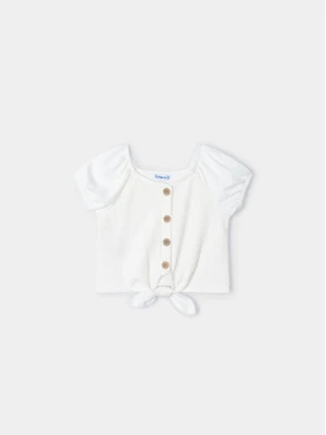 Mayoral Bluzka 3086 Écru Slim Fit