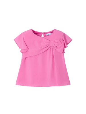 Mayoral Bluzka 3182 Różowy Regular Fit