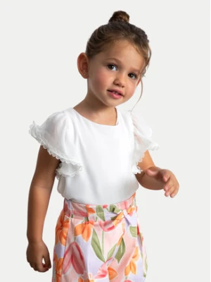 Mayoral Bluzka 3195 Biały Regular Fit