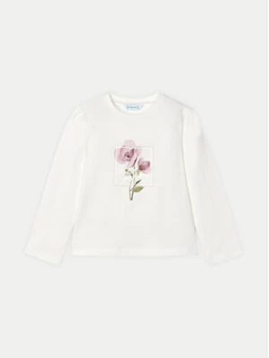 Mayoral Bluzka 4066 Écru Regular Fit