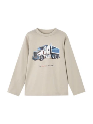 Mayoral Bluzka 4085 Beżowy Regular Fit