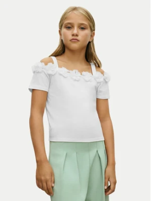 Mayoral Bluzka 6003 Écru Regular Fit