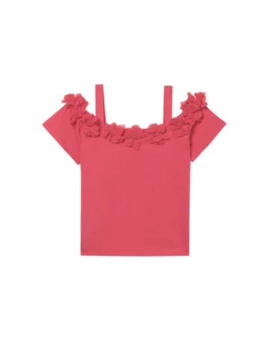 Mayoral Bluzka 6003 Różowy Regular Fit