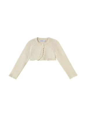 Mayoral Bolerko 306 Beżowy Regular Fit