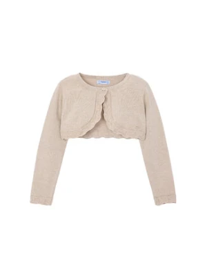 Mayoral Bolerko 320 Beżowy Regular Fit