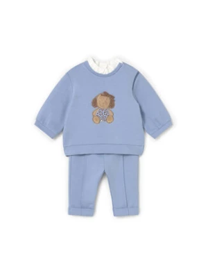 Mayoral Dres 2560 Błękitny Regular Fit
