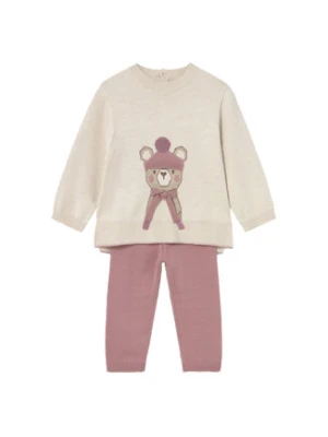 Mayoral Dres 2595 Różowy Regular Fit