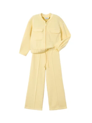 Mayoral Dres 3890 Żółty Regular Fit