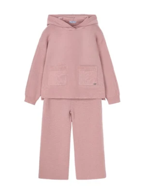 Mayoral Dres 4580 Różowy Relaxed Fit