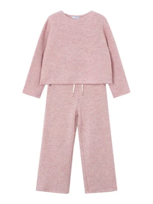 Mayoral Dres 4584 Różowy Relaxed Fit