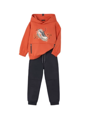 Mayoral Dres 4802 Pomarańczowy Regular Fit