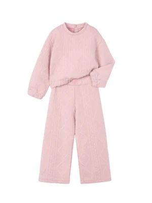 Mayoral Dres 4896 Różowy Regular Fit