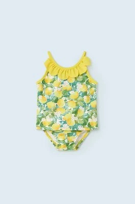 Mayoral dwuczęściowy strój kąpielowy niemowlęcy kolor żółty