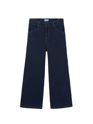 Mayoral Jeansy 7573 Granatowy Wide Leg
