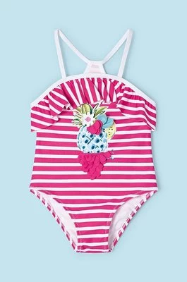 Mayoral jednoczęściowy strój kąpielowy dziecięcy kolor różowy
