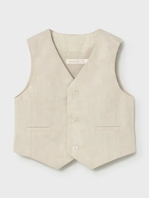 Mayoral kamizelka z domieszką lnu dziecięca