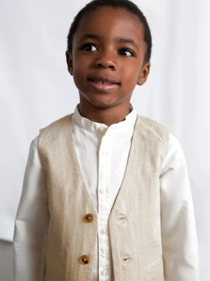 Mayoral kamizelka z domieszką lnu dziecięca