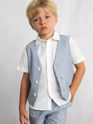 Mayoral kamizelka z domieszką lnu dziecięca
