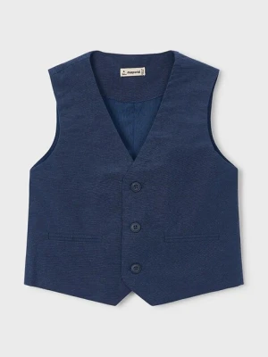 Mayoral kamizelka z domieszką lnu dziecięca