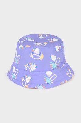 Mayoral kapelusz dwustronny dziecięcy kolor fioletowy