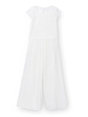 Mayoral Kombinezon 6871 Biały Regular Fit