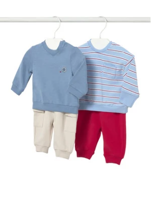 Mayoral Komplet 2 par spodni dresowych i 2 bluz 1628 Kolorowy Regular Fit