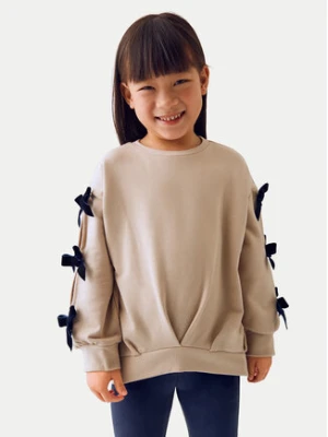 Mayoral Komplet bluza i legginsy 4725 Beżowy Regular Fit