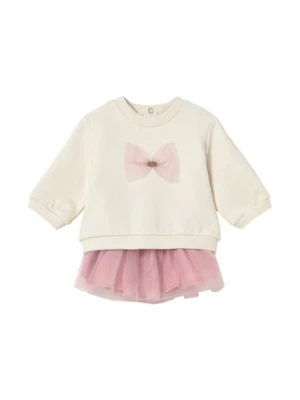 Mayoral Komplet bluza i spódniczka 2834 Różowy Regular Fit