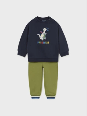 Mayoral Komplet bluza i spodnie materiałowe 2.874 Niebieski Regular Fit