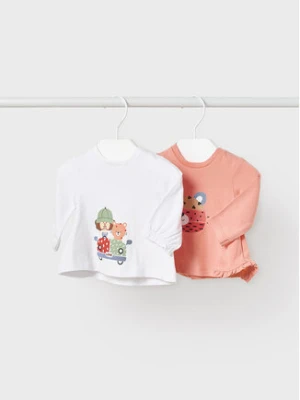 Mayoral Komplet bluzek 1098 Kolorowy