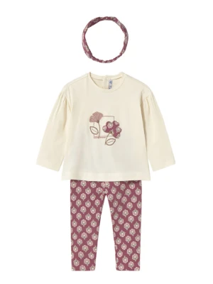 Mayoral Komplet bluzka i legginsy 2744 Różowy Regular Fit