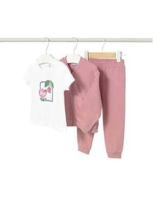 Mayoral Komplet dresowy 1840 Różowy Regular Fit