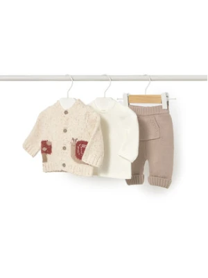 Mayoral Komplet dziecięcy 2571 Écru Regular Fit