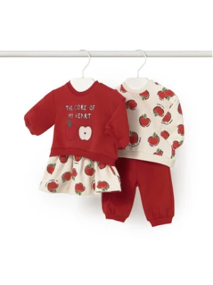 Mayoral Komplet dziecięcy 2630 Czerwony Regular Fit