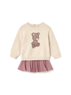 Mayoral Komplet dziecięcy 2925 Beżowy Regular Fit