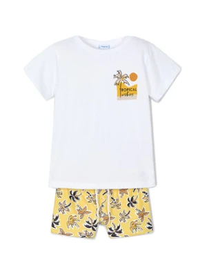 Mayoral Komplet dziecięcy 3601 Żółty Regular Fit