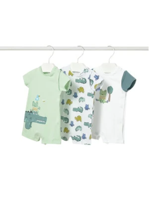 Mayoral Komplet romperów 1724 Kolorowy Regular Fit