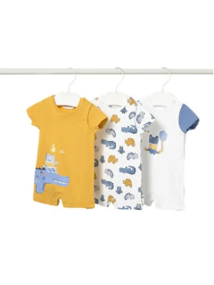 Mayoral Komplet romperów 1724 Kolorowy Regular Fit