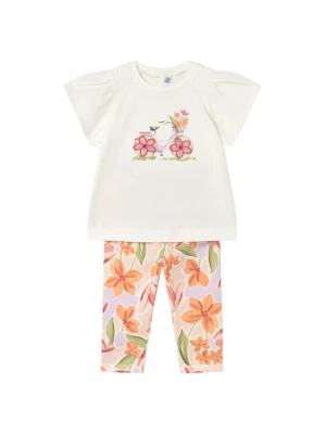 Mayoral Komplet t-shirt i legginsy 1747 Kolorowy Regular Fit