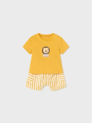 Mayoral Komplet t-shirt i spodenki 1253 Kolorowy