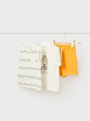 Mayoral Komplet t-shirt, top i spodenki 1644 Kolorowy Regular Fit