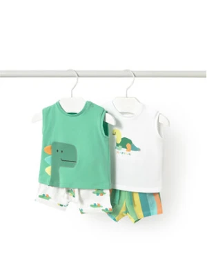 Mayoral Komplet top i spodenki 1625 Kolorowy Regular Fit