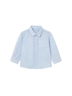 Mayoral Koszula 1118 Błękitny Regular Fit