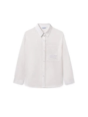 Mayoral Koszula 7197 Biały Regular Fit