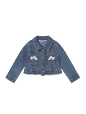 Mayoral Kurtka jeansowa 1461 Granatowy Regular Fit