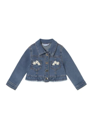Mayoral Kurtka jeansowa 1461 Granatowy Regular Fit