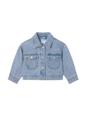 Mayoral Kurtka jeansowa 3454 Niebieski Regular Fit