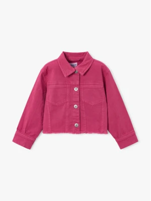 Mayoral Kurtka jeansowa 3455 Kolorowy Cropped Fit